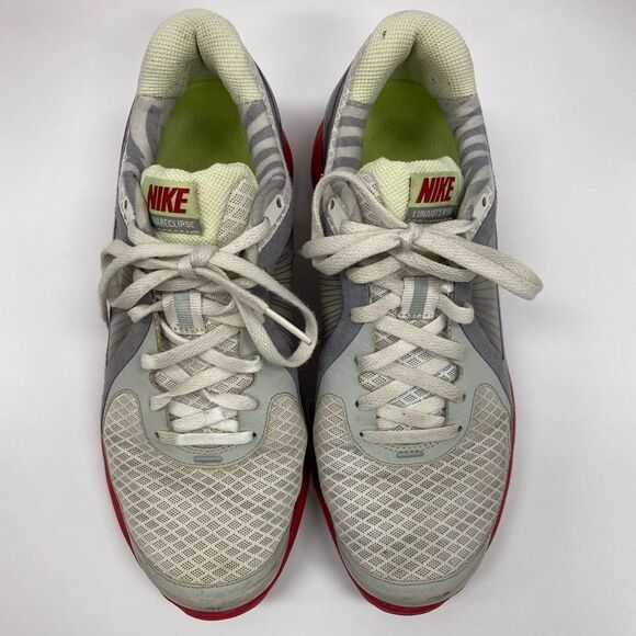 NIKE‎ Women’s Lunar Eclipse Grey and pink running shoes - Picture 3 of 7